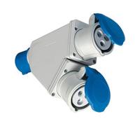 Fme 73.105 Adattatore Cee 16A 2 Prese 220V IP44 Fanton