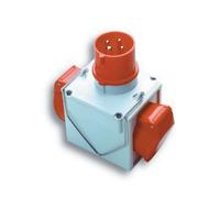 Fme 73.111 Adattatore Cee 16A 2 Prese 380V IP44 Fanton