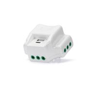 FME 80272 Adattatore Triplo, 10 3P +2 USB, 87800