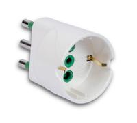 Fme 82.600 Adattatore 10A 2P e T Schuko Garanti Fanton 50 Pezzi