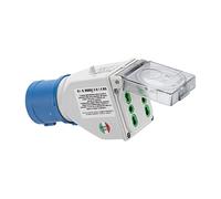 Fanton ADATTATORE INDUSTRIALE CEE 2P+T spina/2 prese 10/16 A