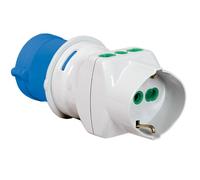 Fme Adattatore industriale con spina 2P+T 16A