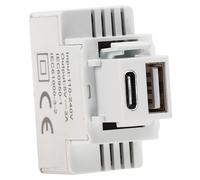 Alimentatore Keystone compatto Fanton 20W USB A+C 82903