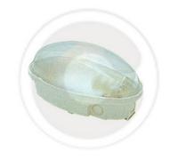 Fme art 62.720 plafoniera lampada ovale E27 bianca per lampade fino a 60W bianco