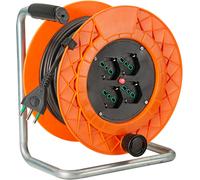 Fanton 10220 Avvolgicavo Civile Golia, Arancione, nero, 260 mm x 25 m