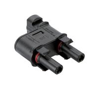 Fme Connettore Fotovoltaico a Y 1M 2F FMC4 Nero