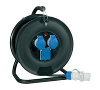 Fme Fanton Avvolgicavo elettrico ONDA 3P e disgiuntore termico Nero e Blu