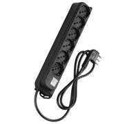 FANTON 40431 prolunghe e multiple 1,5 m 6 presa(e) AC Interno Nero Fanton