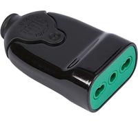Presa bipasso italiana Fanton 2P+T 16A nero 81001