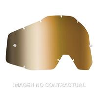 FMF Powerbomb-Powercore Replacement-Sheet Mirror True Gold Lente per Moto