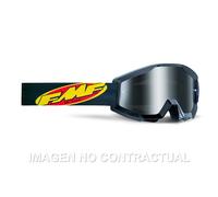 Fmf Powercore Youth (Junior) Goggle Core Nero-Mirrored Argento Per Moto Ricambi