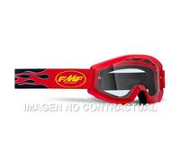 FMF Powercore Youth (Junior) Goggle Flame Red-Clear Lente per Moto