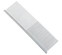 FMHXG Pettine in acciaio inossidabile Dente Pieghevole Strumento 19x5.5 Argento Grooming Forniture per Animali Domestici Teddy Pettine Del Cane D'oro Per Scrapbooking Biglietto di Auguri Fare Fai Da