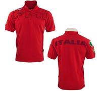 FMI 0653 KAPPA POLO TG S KOMBAT SHIRT FEDERAZIONE ITALIANA MOTOCICLISTICA MOTO