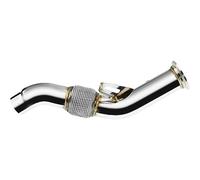 fmic.eu PERFORMANCE Downpipe per BMW E70 x5 30sd 35dx M57N2 2007-2013 tubo di scarico Acciaio inossidabile Auto Tubo Scarico