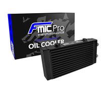 FMIC.Pro Radiatore Olio AN10 JIC 240x140x40 Attacchi Unilaterali Universale Nero