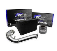 FMIC.Pro Tuning Kit Intercooler Downpipe Aspirazione Audi A4 A5 B8 2.7 3.0 TDI