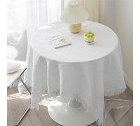 FMIYJUN Tovaglie quadrate in cotone e lino antipiega per cucina, sala da pranzo, feste, matrimoni, caffè