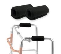 Copri impugnatura universale per camminatore, imbottitura in memory foam, traspirante, confortevole, lavabile, nero