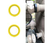 FMJZJF Per Intex Pure Spa Simple Spa 2 pezzi 11699 SSP-H-20-M SSP-H-10 Hot Tub Pool Spa Parts Silicone Connector Seal/Gaskets Prevents Leaks with Seal Between Plugs 2B/C (giallo)