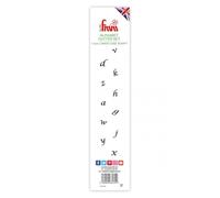 FMM alphabet cutter - Set di lettere minuscole per dolci