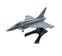 FMOCHANGMDP Modellino Aereo, Combattente Eurofighter Typhoon EF2000 Plastica Modello Scala 1/72, Giocattoli e Regali per Adulti, 9.2 x 6.1 Pollici