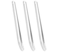 FMPGJLYH Set di 3 coltelli per saldatura per cavalli, in alluminio, 38 cm | Metallo robusto, impugnatura ergonomica, efficace rimozione dell'umidità