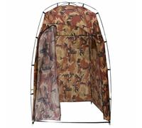 FMPGJLYH Tenda da doccia/spogliatoio, WC pieghevole da campeggio, mimetico | Include borsa per il trasporto, con scomparti integrati, design del fondo per l'igiene