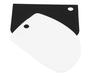 FMprofessional 21543.0 Raschietto Set da 2 Pezzi, Nero/Bianco, NC