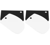 FMprofessional 21543.0 Raschietto Set da 2 Pezzi, Nero/Bianco, NC (Confezione da 2)