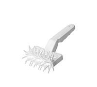 FMprofessional 21580.0 Rullo Forapasta, Plastica, Bianco