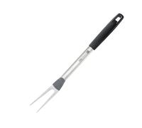 FMprofessional Forchettone da carne BBQ 45 cm in acciaio inox, Forchetta barbecue con punte affilate e manico ergonomico, Utensile griglia lavabile in lavastoviglie