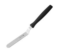 FMprofessional Spatola professionale da cucina per Glassa, materiale resistente in Acciaio inossidabile, con impugnatura ergonomica, dimensioni 22.5x11.5x1.6 cm