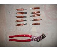 FMR Basic Starter Cleco Kit 10-1/8 " CLECO'S + Strumento (Pinze ), Aircraft USA