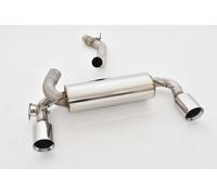 FMS 76MM Dupler Sportauspuff Con Klappenst. Per Ford Focus DYB RS 2.3L Ecoboost