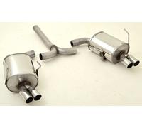 FMS Duplex Scarico Sportivo per Mini R53 COOPER S