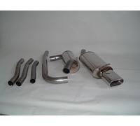 FMS Gr A Acciaio Inox Sportivo Impianto Ford Fiesta Gfj 1.1l 1.3l 1.4l 1.6l