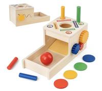 FMSKS Giochi Montessori per Ambini 3 Anni, Giochi Legno Bambini Giocattoli Educativi dai 36 Mesi, Giochi di attività e di Sviluppo per Bambine e Bambini