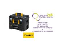 FMST1-71981 TSTAK FATMAX® KIT CASSETTA PORTA UTENSILI ELETTRICI + CASSETTIERA 2