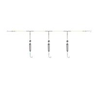 FmtwPhn Attrezzature da | Amo Da A 3 Anelli Anti Garbuglio | Ami Anti Deriva Esche Artificiali Per Carpa Persico Trota Acqua Salata Sport All'aperto