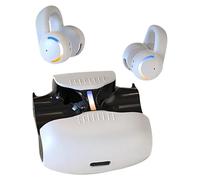 FmtwPhn Auricolari Con Clip Per Orecchio - Auricolari A Clip - Leggeri Con Riduzione Del Rumore Ideali Per Sport Palestra Lavoro Doccia Sonno Giochi E Esterni