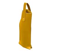 FmtwPhn Borsa per la spesa per vino, borsa per vino, borsa per la spesa, in pelle, con manici per cena, San, giallo., vedi descrizione, Vedi descrizione