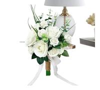 FmtwPhn bouquet per matrimoni | bouquet di fiori artificiali - decorazione da tavolo realistica per il rinnovamento del bouquet autunnale - Chiesa di giovani donne