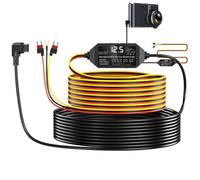 FmtwPhn Cavo Hardwire Per - Cavo Di Alimentazione Con Display A 3 Fili Per Videoregistratore Auto | Protezione Circuito Per Sistemi Sicurezza Auto Configurazione Modalità Parcheggio Continuo