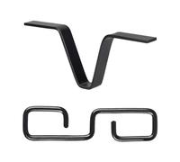FmtwPhn Gancio per catena a pioggia, clip per grondaia, adattatore per catena per grondaia, portatile, leggero, facile installazione per sistemi di scarico per grondaie