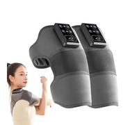 FmtwPhn Ginocchiere riscaldanti elettriche, ginocchiere massaggianti riscaldanti | Tre forze di vibrazione riscaldanti scaldamuscoli per braccia, spalle, gomiti, polpacci, collant