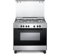 FMX96SG - Cucina a gas con forno elettrico, 90x60 cm, Classe energetica A