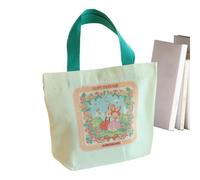 Fmzrbnih Borsa tote da libro per ragazze, borsa tote robusta | Borsa della spesa con motivo coniglio, borsa casual per la spesa multiuso e portatile, lavabile, per il lavoro, 06, Se référer au