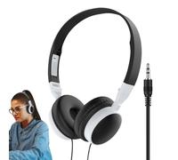 Fmzrbnih Cuffie per computer - tramite il dispositivo audio cablato, cuffie pieghevoli, apparecchiature di comunicazione durevoli con isolamento acustico | Compatibile con tablet, PC, laptop, studio