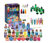Fmzrbnih Fairy Potion Kit - 9,25 x 6,69 x 2,36 pollici Magic CraftSet, DIY Potion Bottles, Creative Kids CraftSupplies | Family Activity CraftKit for Boys Girls Teens Adult, Birthday Party Home Pla